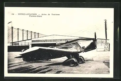 AK Istres-Aviation, Avion de Tourisme Farman-Gipsy, Flugzeug