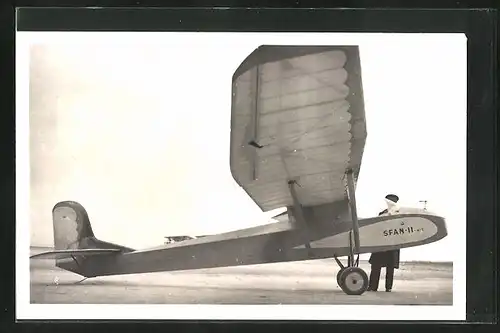 AK Istres-Aviation, Moto-planeur S. F. A. N., Flugzeug