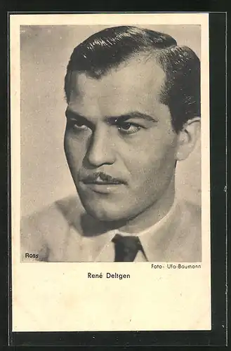AK Schauspieler René Deltgen