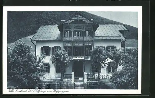 AK St. Wolfgang, Hotel Villa Gertrud