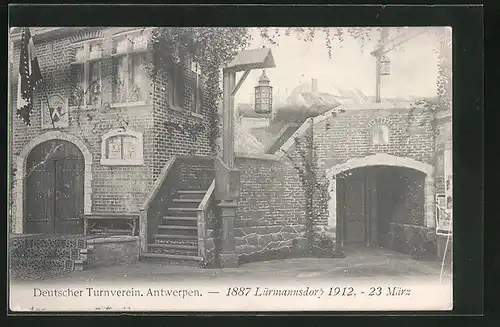 AK Antwerpen, Deutscher Turnverein, Lürmannsdorp 1912