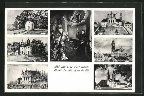 AK Vilsbiburg, Festpostkarte der Orelli-Feier 1934 zum 200 jähr. Todestage des Stifters Donatus Orelli