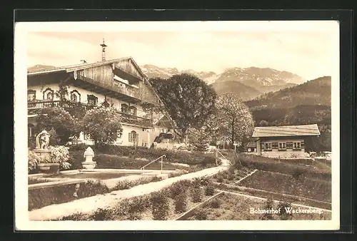 AK Wackersberg b. Bad Tölz, Gasthaus Gut Bohmerhof