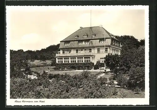 AK Rengsdorf / Westerwald, Hotel Haus Hermann von Wied