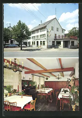 AK Horhausen / Westerwald, Gaststätte-Pension Lindenhof