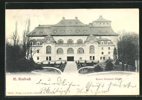 AK M.-Gladbach, Kaiser Friedrich-Halle