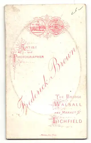 Fotografie Frederick Brown, Lichfield, Portrait stattlicher junger Mann im Jackett