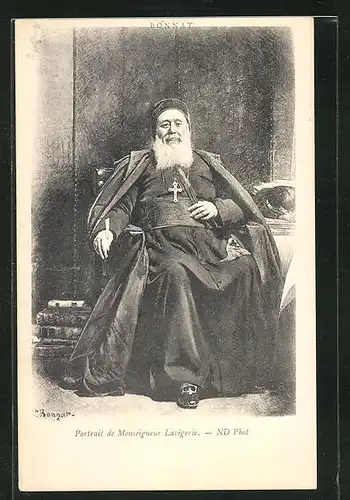 AK Portrait de Monseigneur Lavigerie