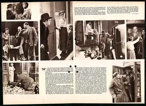 Filmprogramm PFP Nr. 78 /62, Ladykillers, Alec Guinness, Cecil Parker, Regie: Alexander Mackendrick