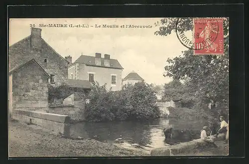 AK St-Maure, Le Moulin et l'Abreuvoir