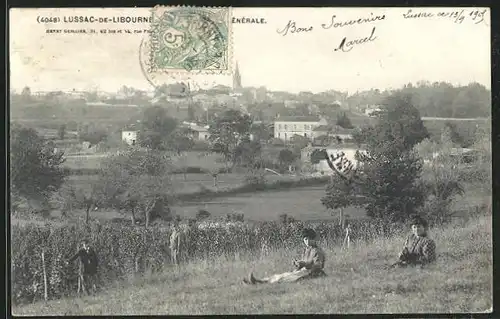 AK Lussac-de-Libourne, Vue generale