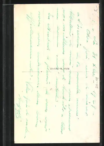 AK Hufeisen mit Veilchen