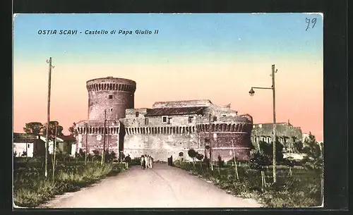 AK Ostia Scavi, Castello di Papa Giulio II