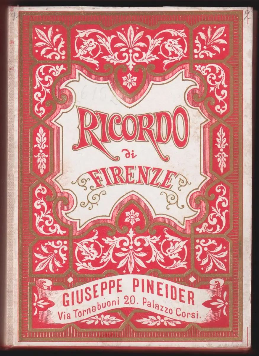 Fotoalbum 24 Fotografien vom Fotograf Guiseppe Pineider, Gemäldefotos aus Florenz / Firenze 2
