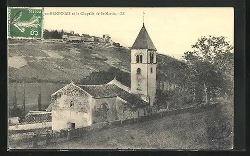 AK Semur-en-Brionnais, La Chapelle de St-Martin