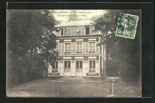 AK Palaiseau, Villa Habitee par Georges Sand