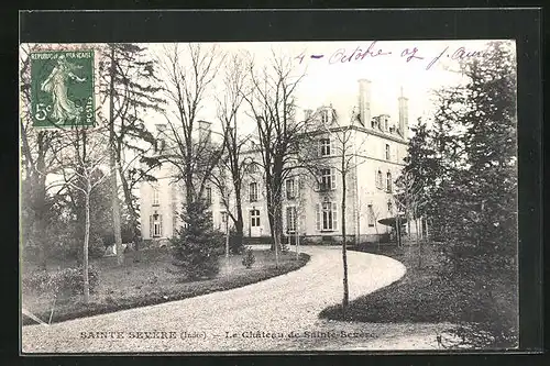 AK Sainte Severe, Le Chateau de Sainte-Severe