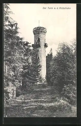 AK Ilmenau, Der Turm a. d. Kickelhahn