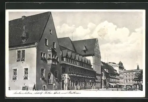 AK Aschersleben, Platz und Rathaus