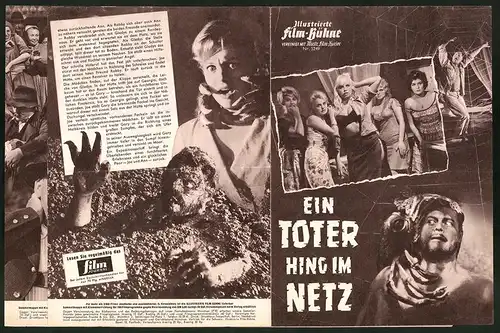 Filmprogramm IFB Nr. 5249, Ein Toter hing im Netz, Harald Maresch, Helga Frank, Regie: Fritz Böttger