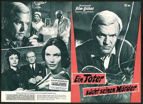 Filmprogramm IFB Nr. 6237, Ein Toter sucht seinen Mörder, Anne Heywood, Peter van Eyck, Regie: Freddie Francis