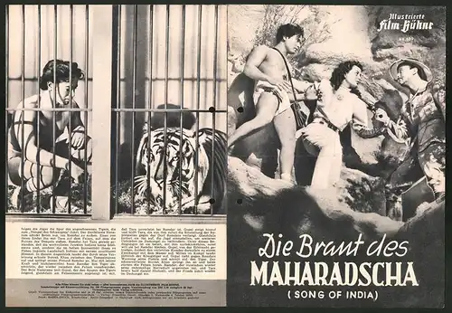 Filmprogramm IFB Nr. 689, Die Braut des Mahardscha, Sabu, Gail Russel, Thurhan Bey, Regie Albert S. Rogell