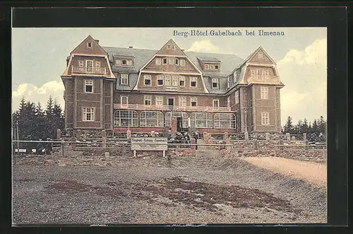 AK Ilmenau, Berg-Hotel Gabelbach