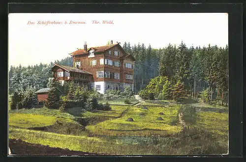 AK Ilmenau / Thür. Wald, Schöffenhaus