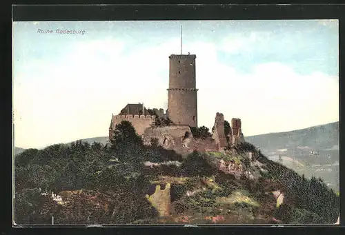 AK Bad Godesberg, Ruine Godesburg