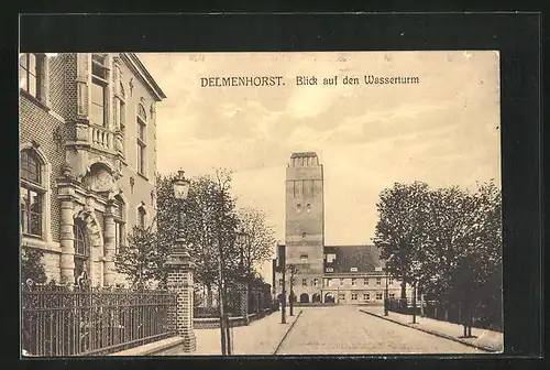 AK Delmenhorst, Blick auf den Wasserturm