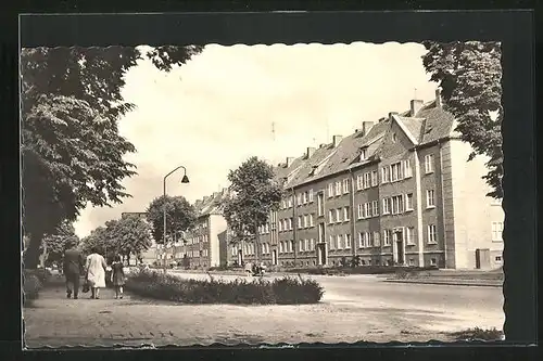 AK Güstrow /Meckl., Neukruger Strasse