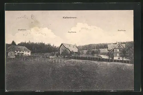 AK Kaltenbronn, Gasthaus, Jagdhaus, Rasthaus
