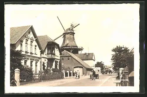 AK Varel i. O., Windmühle in der Mühlenstrasse