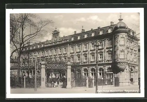 AK Regensburg, Park-Hotel Maximilian