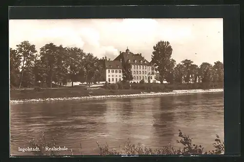 AK Ingolstadt, Realschule vom Fluss gesehen