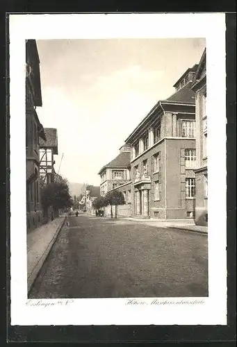 AK Esslingen a. N., an der höheren Maschinenbauschule