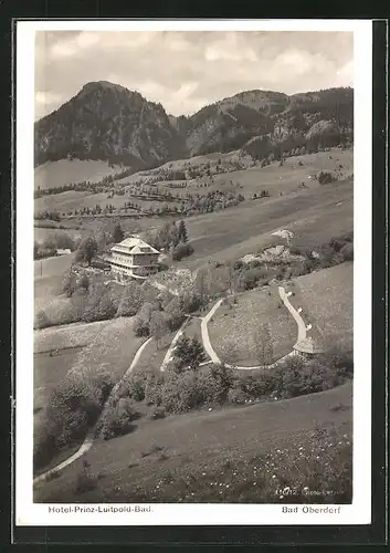 AK Bad Oberdorf, Hotel-Prinz-Luitpold-Bad aus der Vogelschau