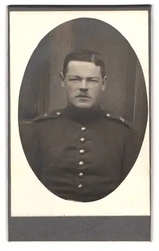 Fotografie L. Uhle, Siebleben-Gotha, Portrait eines Soldaten