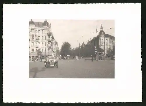 Fotografie unbekannter Fotograf, Ansicht Berlin-Halensee, Henriettenplatz - Kurfürstendamm