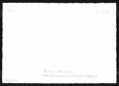 Fotografie unbekannter Fotograf, Ansicht Berlin-Halensee, Henriettenplatz - Kurfürstendamm