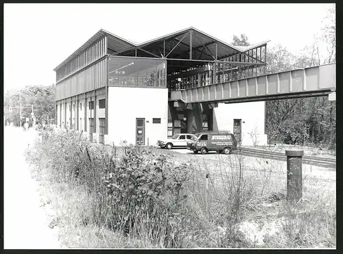 Fotografie M. Orzechowski, Berlin, Ansicht Berlin, Kemperplatz, Bahnhof der Magnetschwebebahn