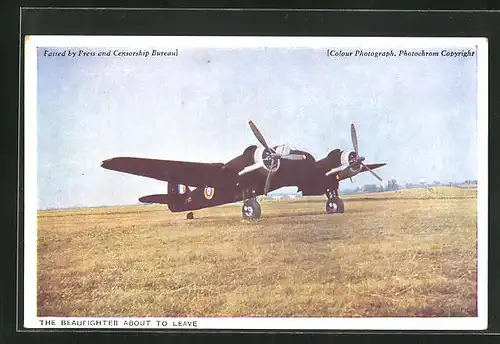 AK Flugzeug, The Beaufighter about to leave