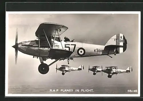 AK Flugzeuge, R. A. F. Planes in Flight
