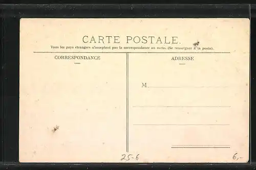 AK Circuit d`Auvergne, Coupe Gordon Bennett 1905, Virage de la Vierge à Bourg-Lastic, Autorennen