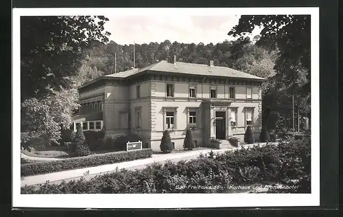 AK Bad Freienwalde, Kurhaus und Brunnenhotel