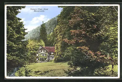 AK Tabarz /Thür. Wald, Massenmühle