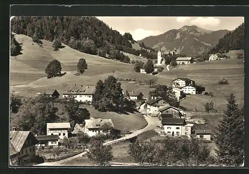 AK Tiefenbach b. Oberstdorf i. Allg., Teilansicht