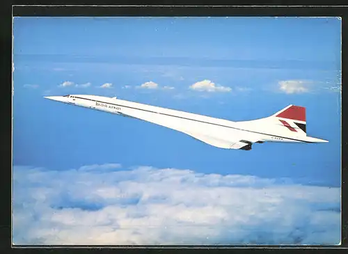 AK Flugzeug vom Typ Concorde, British Airways