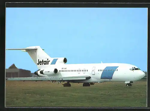 AK Flugzeug vom Typ Boeing 727-81 der Jetair