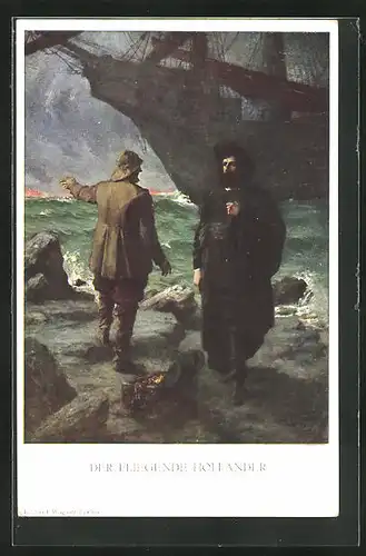 AK Der fliegende Holländer, Sage